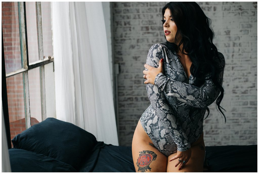 moody Pittsburgh Boudoir Photographer